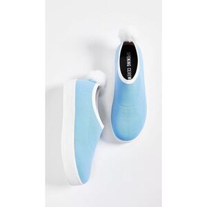 Opening Ceremony Blue Bobby Sock Pom Pom Sneakers slip-on knit shoes EU 38